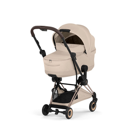 Cybex Coya 2 Style Rosegold Cozy Beige wózek 2w1 głęboko-spacerowy