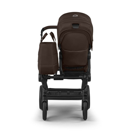 Bugaboo Donkey6 Komplet Mono Black/Cocoa Brown wózek 2w1 głęboko-spacerowy