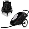 Hamax Breeze Black Podwójna przyczepka rowerowa 
