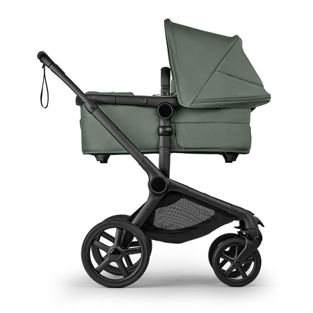 Bugaboo Fox 5 Renew Komplet Black/Forets Green wózek 2w1 głęboko-spacerowy