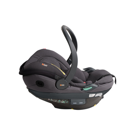 BeSafe Go Beyond 2 Dark Grey Melange zestaw z bazą Beyond