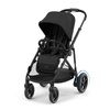 Cybex e-Gazelle S Moon Black wózek głęboko-spacerowy 2w1