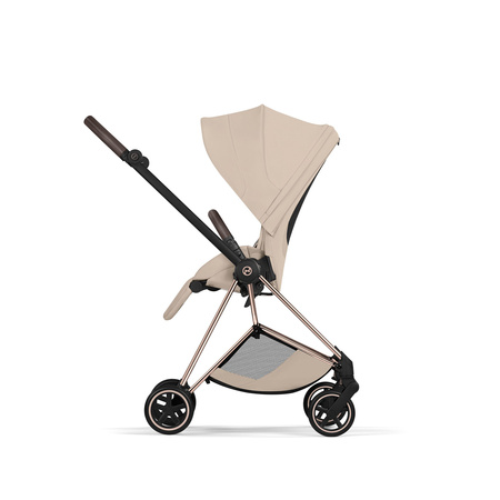 Cybex Mios 4.0 Style Rosegold Cozy Beige wózek 2w1 głęboko-spacerowy