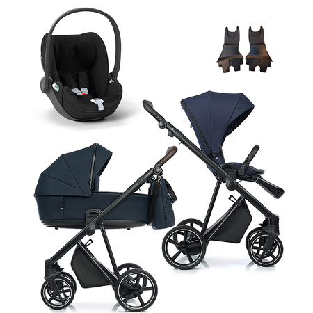 Roan IVI 2.0 Mystic Blue zestaw 3 w 1 z fotelikiem Cybex Cloud T Plus
