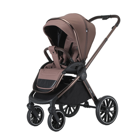 Adamex Spark Chocolate Truffle wózek 2w1 głęboko-spacerowy