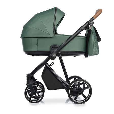 Roan IVI 2.0 Boho Green zestaw 3 w 1 z fotelikiem Cybex Cloud T Plus