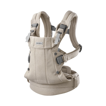 BabyBjorn nosidełko Harmony Woven Jasny Beż Melange