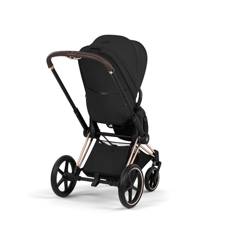 Cybex Priam 5.0 Rosegold Sepia Black zestaw 3w1 z fotelikiem Cloud T i-Size