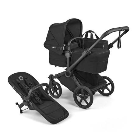 Bugaboo Donkey 6 Komplet Mono Black/Heritage Black wózek 2w1 głęboko-spacerowy 