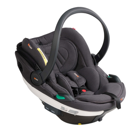 BeSafe Beyond Dark Grey Melange zestaw modułowy z bazą Beyond