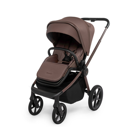 Muuvo Fold Dark Chocolate wózek 2w1 (głęboko-spacerowy)
