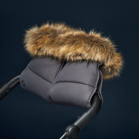 Anex Mufka Ciemno Szara