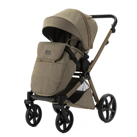 Adamex Alfa Natura Taupe wózek 2w1 głęboko-spacerowy