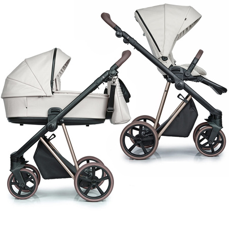 Roan IVI 2.0 Vintage Collection 2025 Butter Cream 2w1 głęboko-spacerowy 