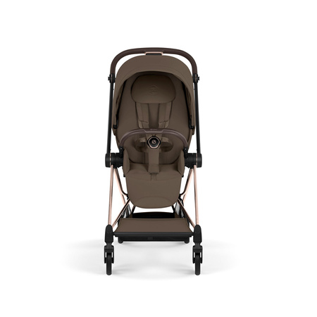 Cybex Mios 4.0 Style Rosegold Coconut Brown zestaw 3w1 z fotelikiem Cloud T i-Size