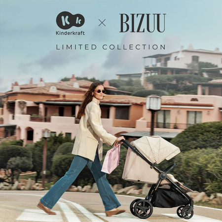 Kinderkraft Mitzy Bizuu Lunar Black wózek spacerowy