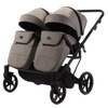 Adamex Leo Standard Beige wózek bliźniczy 2w1