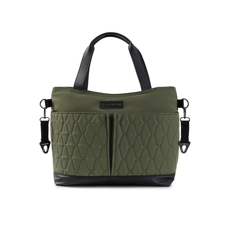 Future Design Inspiro Silk Olive wózek 2w1 głęboko-spacerowy