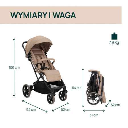 Chicco Dolomiti Charcoal wózek spacerowy