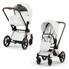 Cybex Priam 5.0 Rosegold Off White zestaw 3w1 z fotelikiem Cloud T i-Size