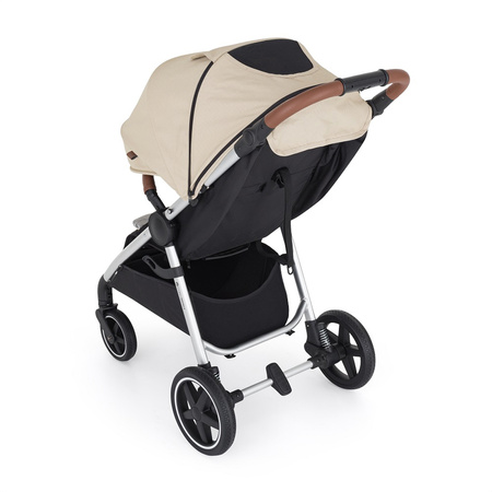 Petite&Mars Royal 3 Sahara Beige stelaż Silver wózek spacerowy
