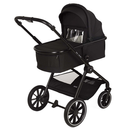 Adamex Nova Black wózek 2w1 głęboko-spacerowy