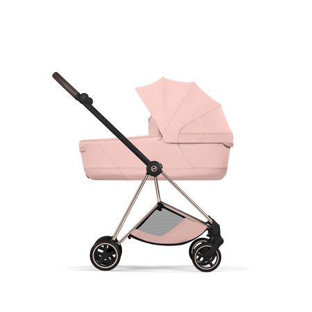 Cybex Mios 4.0 Style Rosegold Peach Pink zestaw 3w1 z fotelikiem Cloud T i-Size