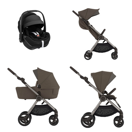 Anex iQ Premium Bruna zestaw 4w1 z fotelikiem Maxi Cosi Pebble 360 Pro2