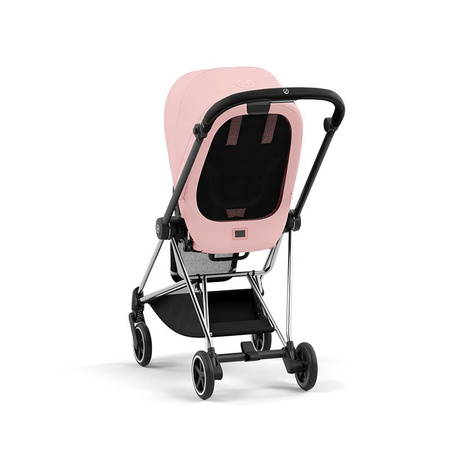 Cybex Mios Chrome Black Peach Pink wózek spacerowy