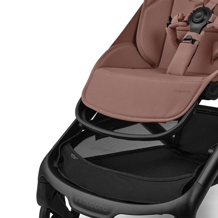 Bugaboo Butterfly 2 Dusty Pink zestaw z pałąkiem i folią przeciwdeszczową