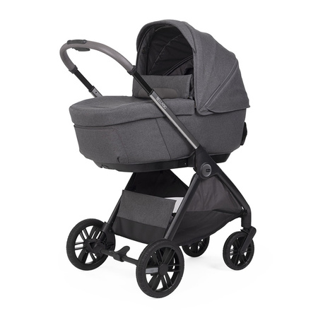 Chicco Bellagio 2 Black Satin wózek 2w1 głęboko-spacerowy z gondolą Gran Comfort