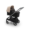 Bugaboo Dragonfly wózek 2w1 głęboko-spacerowy rama Graphite/Midnight Black-Desert Taupe