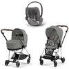 Cybex Mios Mirage Grey zestaw 3w1 z fotelikiem Cloud T Plus