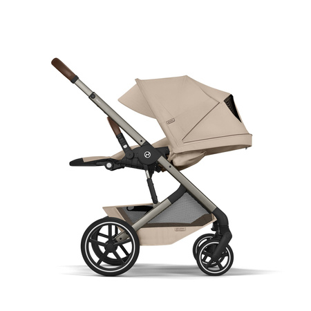 Cybex Balios S Lux 2026 Almond Beige wózek 2w1 głęboko-spacerowy
