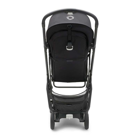 Bugaboo Butterfly Midnight Black zestaw z pałąkiem i torbą transportową