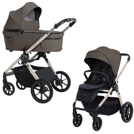 Espiro Yoga Meditation Breze Voice of Nature wózek 4w1 z fotelikiem Cybex Cloud T i-Size Plus i bazą isofix