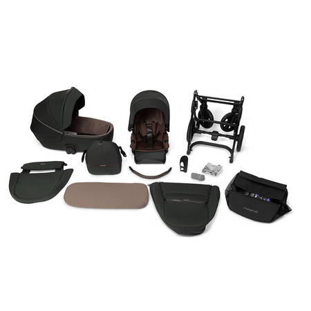 Noordi Luno All Trails Forest Green wózek głęboko-spacerowy 2w1