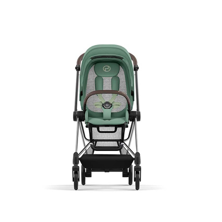 Cybex Mios Chrome Brown Leaf Green wózek spacerowy