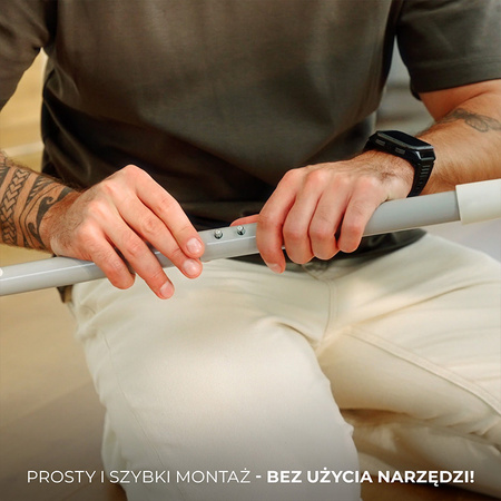 Kinderkraft Dinnly krzesełko do karmienia Szare