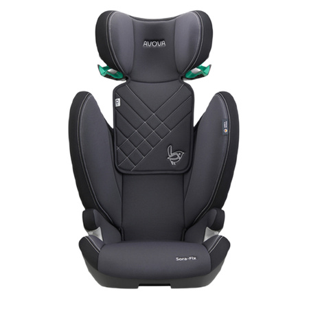 Avova Sora-Fix Grey Black Fotelik samochodowy 100-150 cm