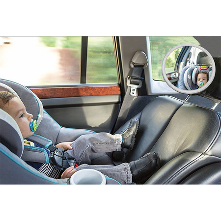 Joybi Lusterko Okrągłe do obserwacji dziecka w podróży 360 LED