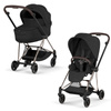Cybex Mios 4.0 Style Champagne Gold Sepia Black wózek 2w1 głęboko-spacerowy