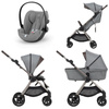 Anex iQ Premium Pure zestaw 3w1 z fotelikiem Cybex Cluod G Plus