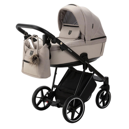 Adamex Belissa Beige wózek 2w1 głęboko-spacerowy