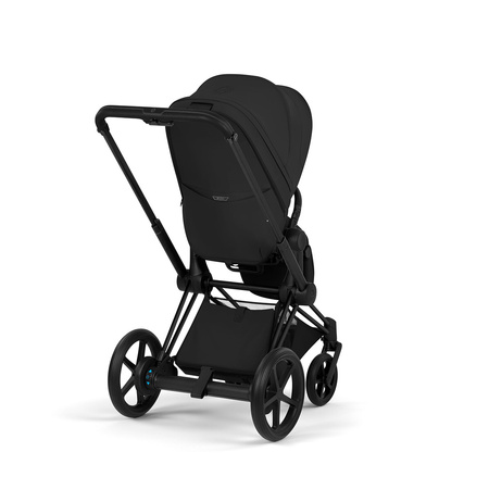 Cybex e-Priam 5.0 Matt Black Sepia Black zestaw 3w1 z fotelikiem Cloud T i-Size