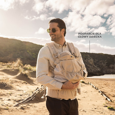 Kinderkraft Nosidełko ergonomiczna Hyggy Bizuu Whisper Dune