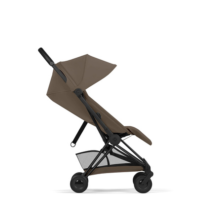 Cybex Coya 2 Comfort Matt Black Coconut Brown wózek spacerowy
