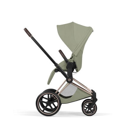 Cybex Priam 5.0 Rosegold Sage Green zestaw 3w1 z fotelikiem Cloud T i-Size