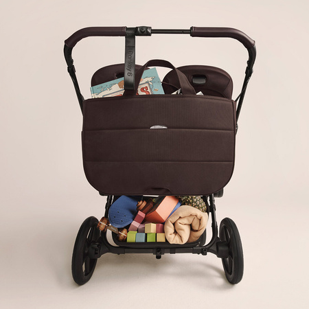 Bugaboo Donkey6 Twin Black/Heritage Black wózek 2w1 dla bliźniąt