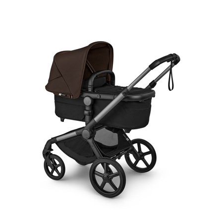 Bugaboo Fox 5 Renew Graphite/Black Haritage/Cocoa Brown wózek 2w1 głęboko-spacerowy